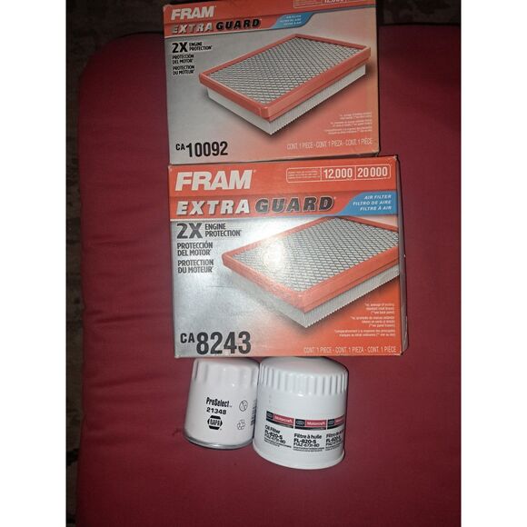 NIB 2 Auto Filters FRAM Extra Guard CA10092/8243 Air Filters Ford & Napa & Gold - Picture 4 of 7